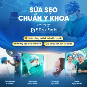 Sẹo lâu năm có sửa được không? Những điều bạn chưa biết về công nghệ căng mô bề mặt tại PD de Paris