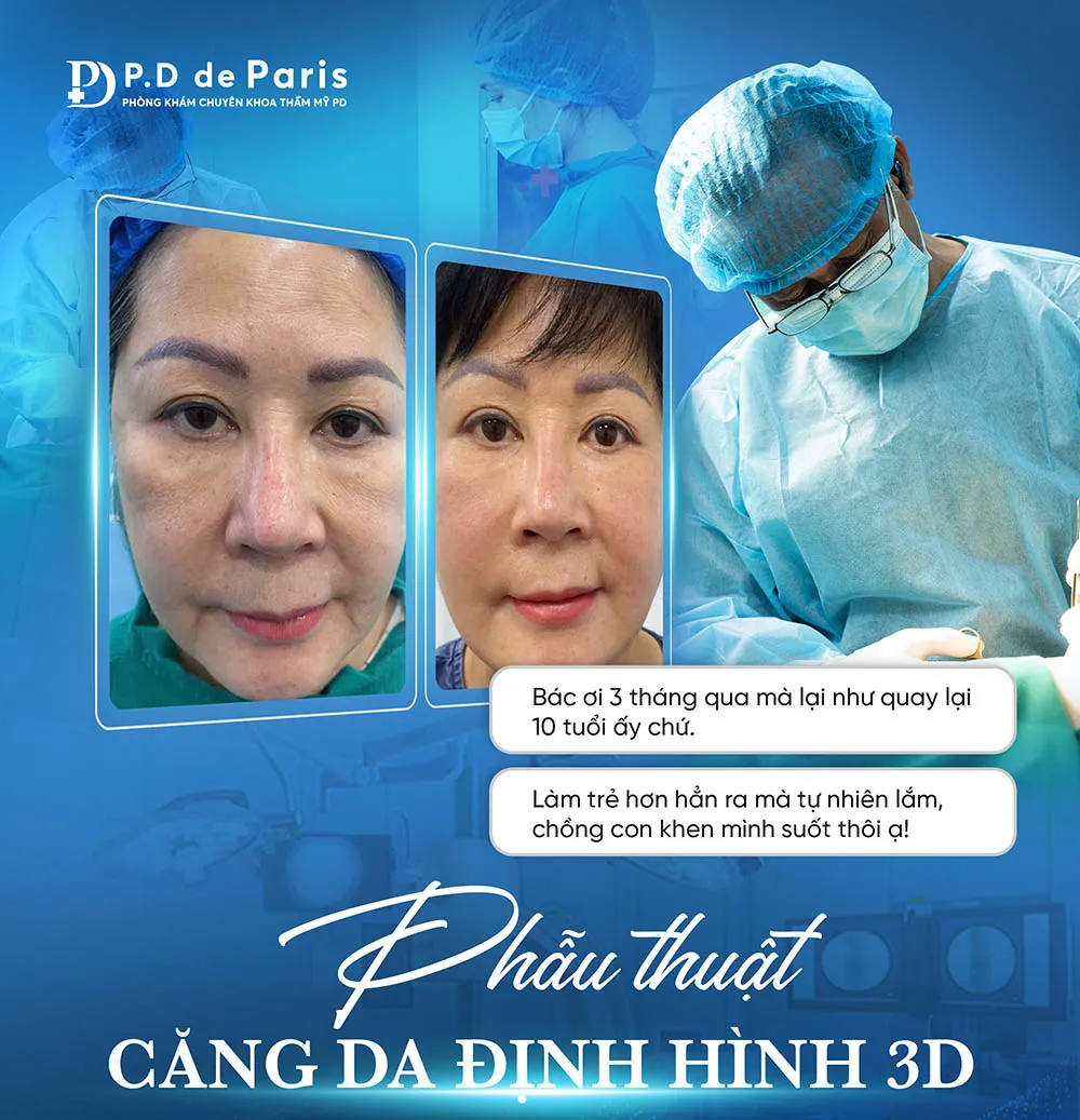 3 kỹ thuật then chốt Căng da định hình 3D không đơ cứng tại PD De Paris