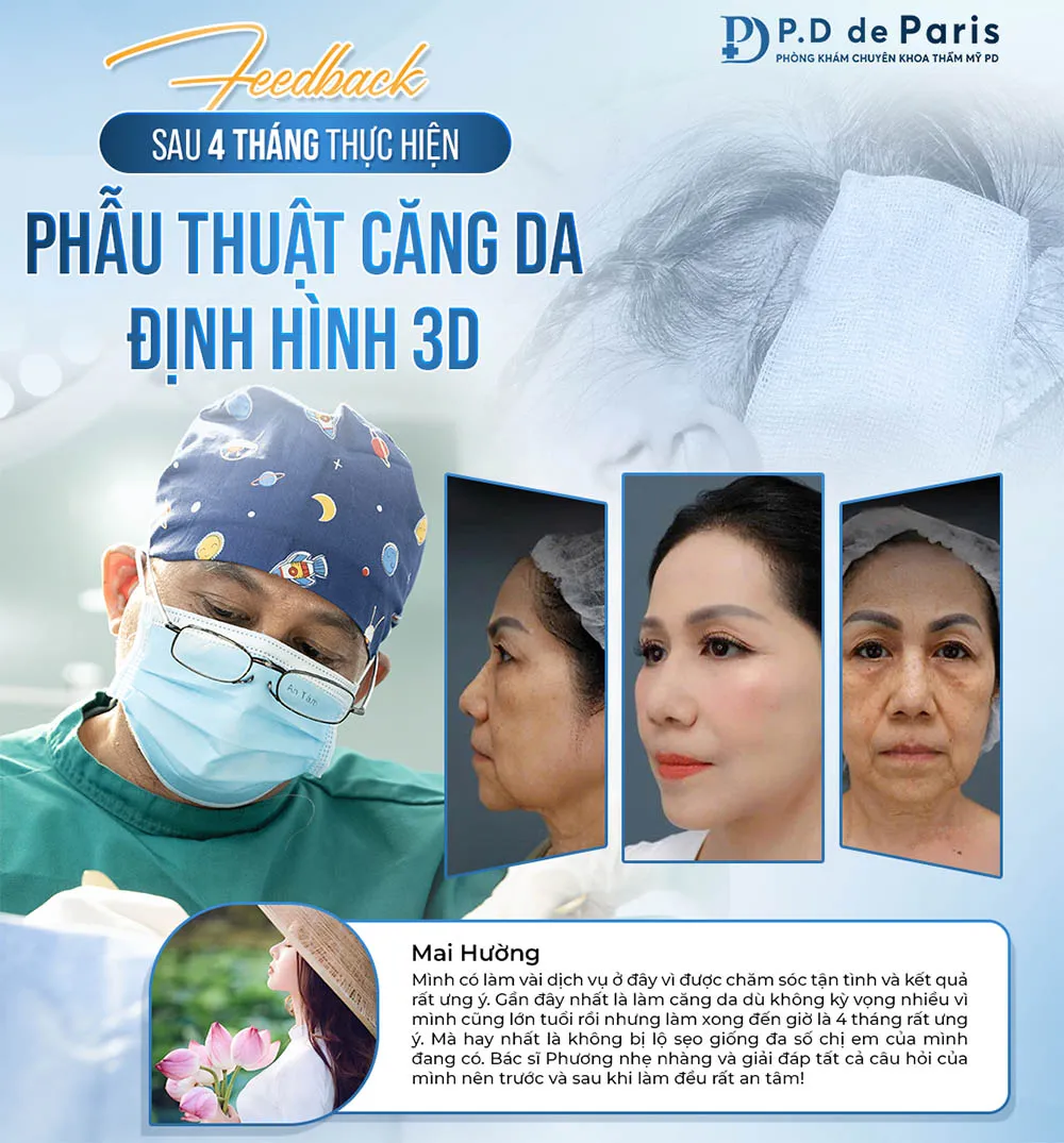 Khi nào thì nên thực hiện căng da mặt định hình 3D, độ tuổi nào là phù hợp nhất?