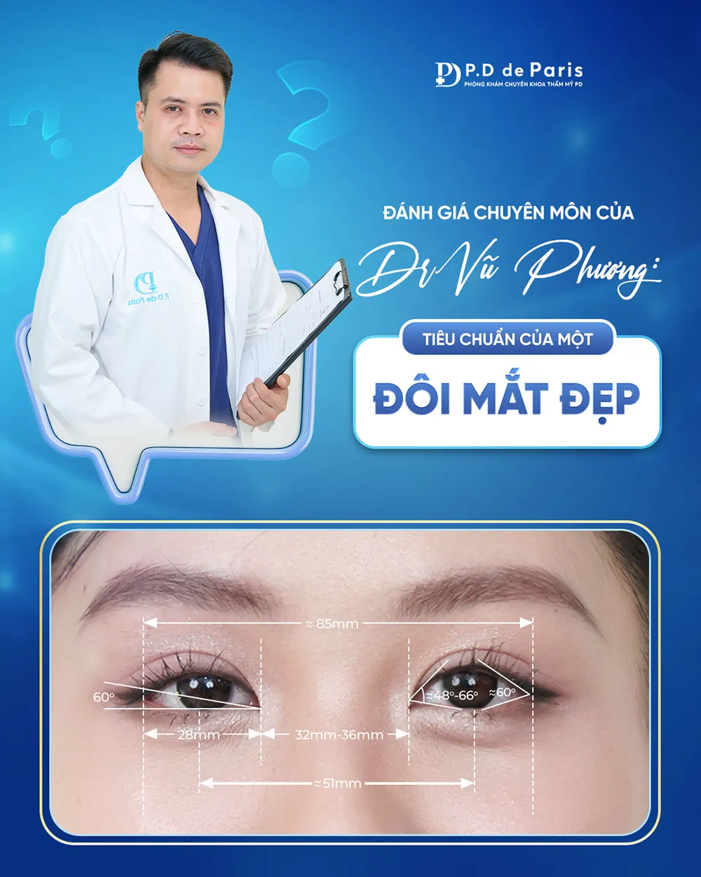 Vì sao hốc mắt sâu? Nguyên nhân và cách khắc phục hiệu quả nhất