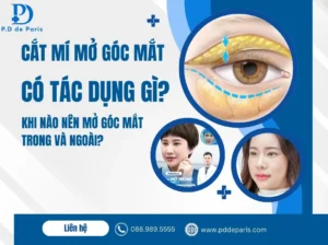 Cắt mí mở góc mắt có tác dụng gì? Khi nào nên mở góc mắt trong và ngoài?