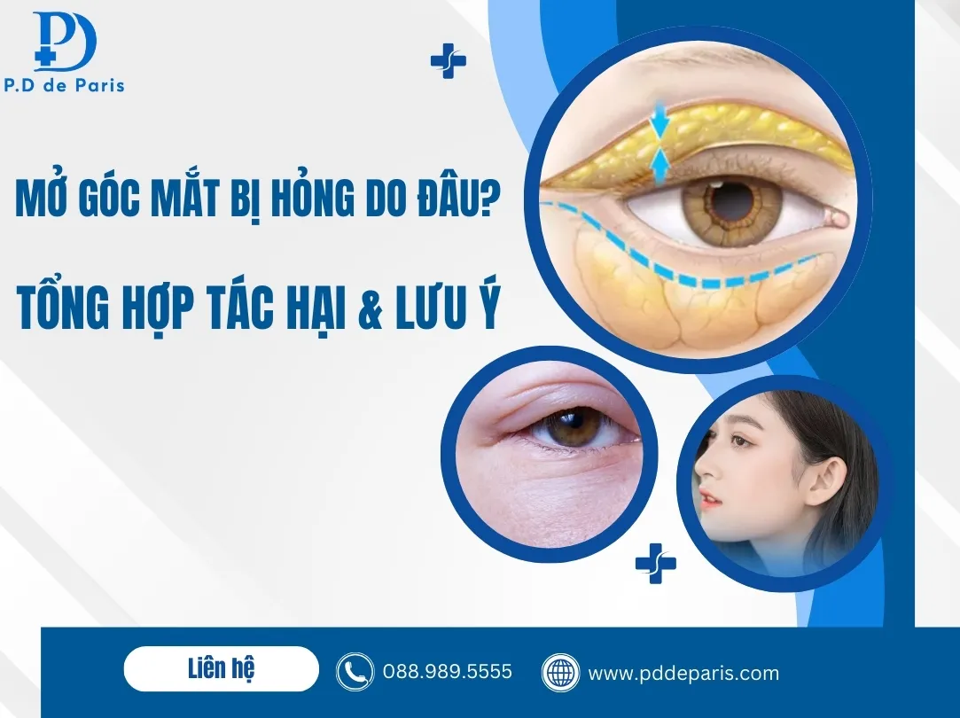 Mở Góc Mắt Bị Hỏng Do Đâu? Tổng Hợp Tác Hại & Lưu Ý Chăm Sóc Giảm Rủi Ro