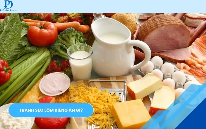 Bị sẹo kiêng ăn gì và nên ăn gì để tránh hình thành sẹo lồi, thâm sẹo