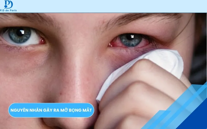 Cách lấy mỡ bọng mắt không cần phẫu thuật đơn giản dễ thực hiện tại nhà