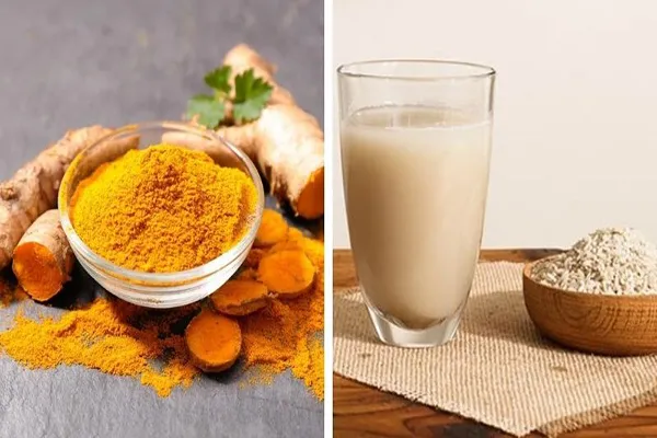 Kết hợp với tinh bột nghệ giúp mờ thâm do mụn để lại