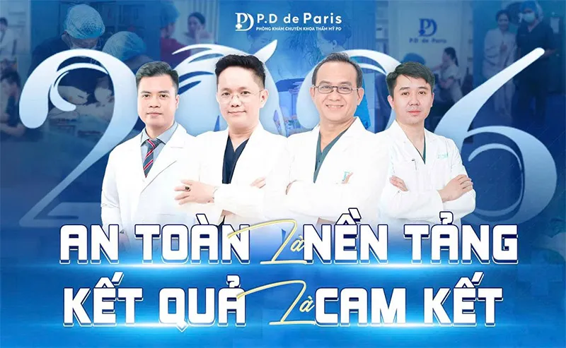Vì sao Phòng khám PTTM Pd De Paris được nhiều người tin tưởng lựa chọn đến làm đẹp?